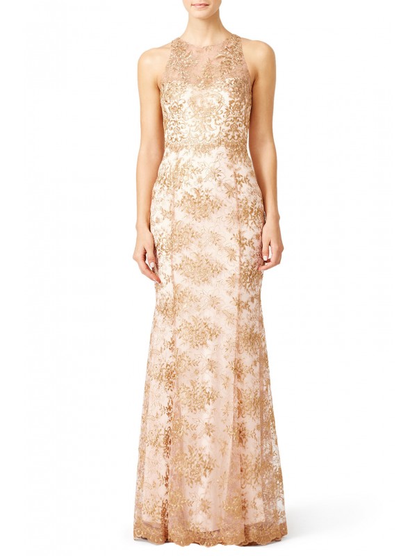 Gilded Blush Gown