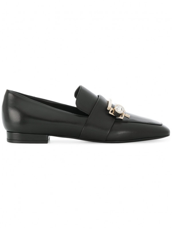 COLIAC CRYSTAL-EMBELLISHED LOAFERS